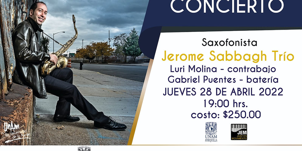 Jerome Sabbagh Trio en el CAC