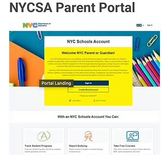 NYCSA Parent Portal