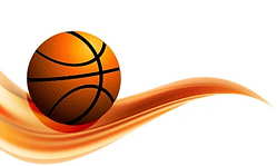 basketball on a wave