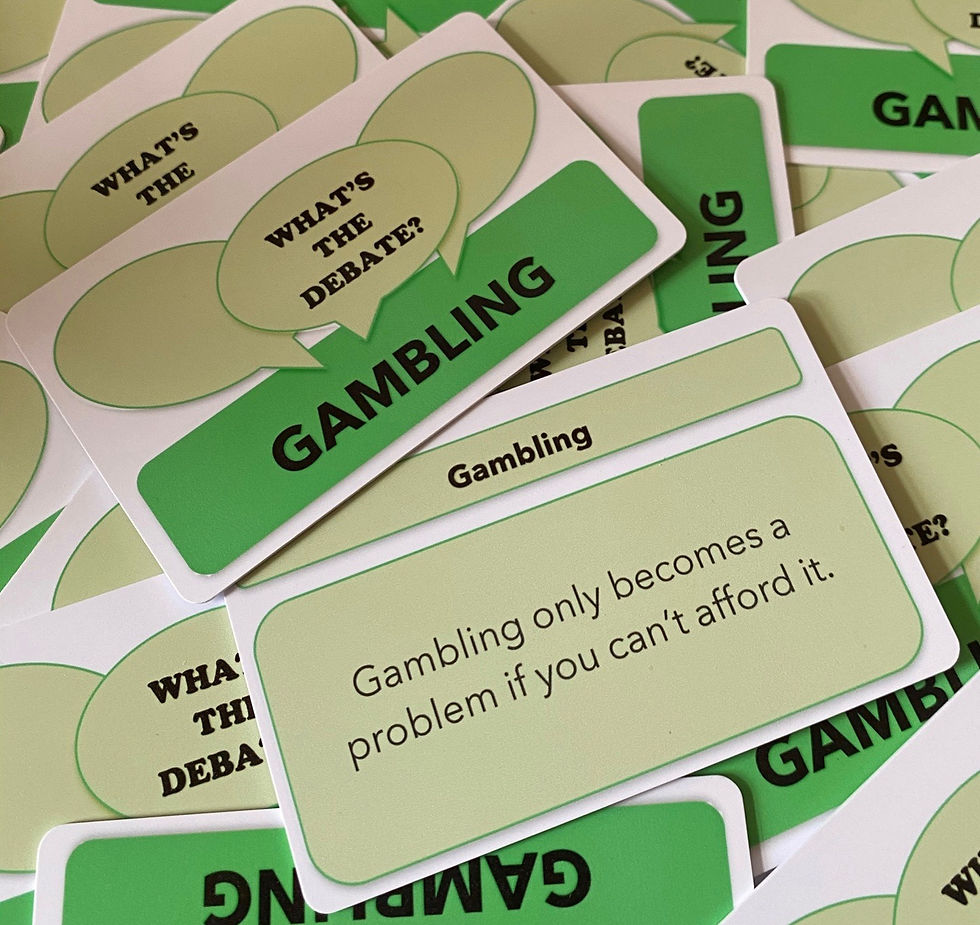 What's The Debate?- Gambling