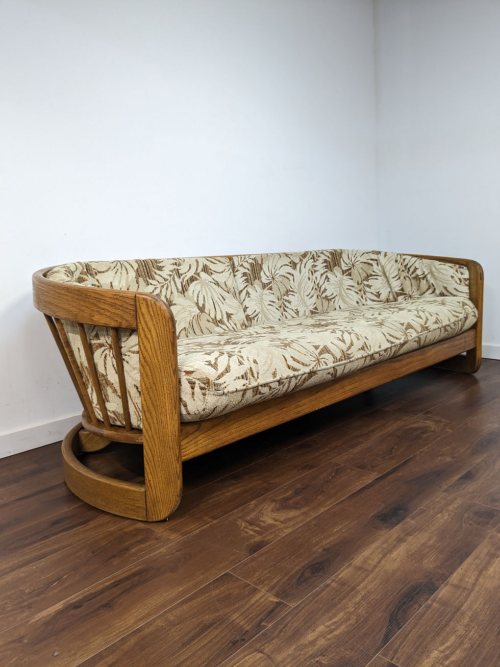 Thumbnail: Vintage Modern Couch By Howard Furniture Co.