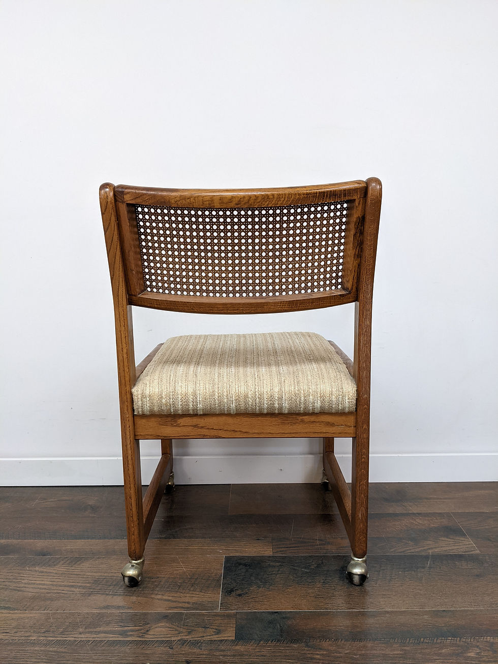 Thumbnail: Set of Four Cane Dining Chairs