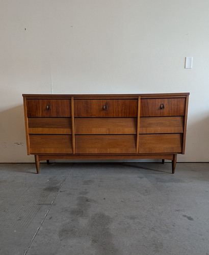 Mid Century Modern Nine Drawer Lowboy | 15Two Home Mid Century Modern Nine Drawer Lowboy | 15Two Home