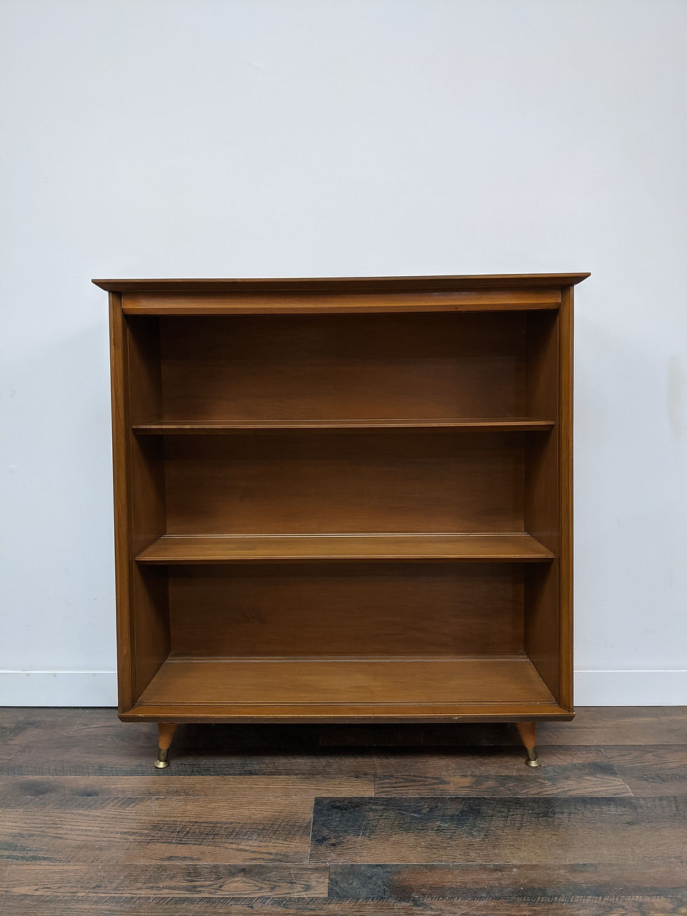 Thumbnail: Large MCM Wooden Bookshelf