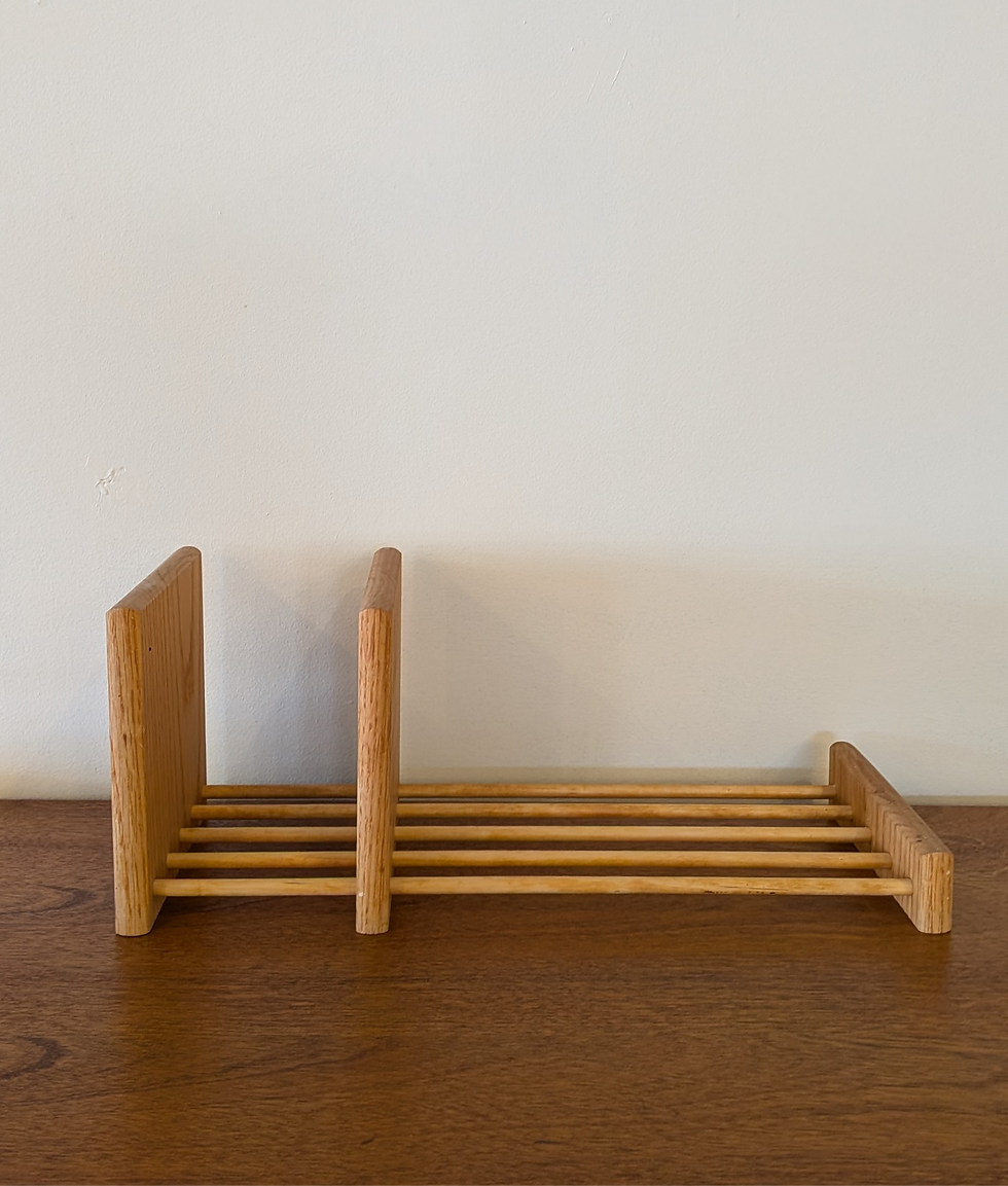 Thumbnail: Wooden Record Holder