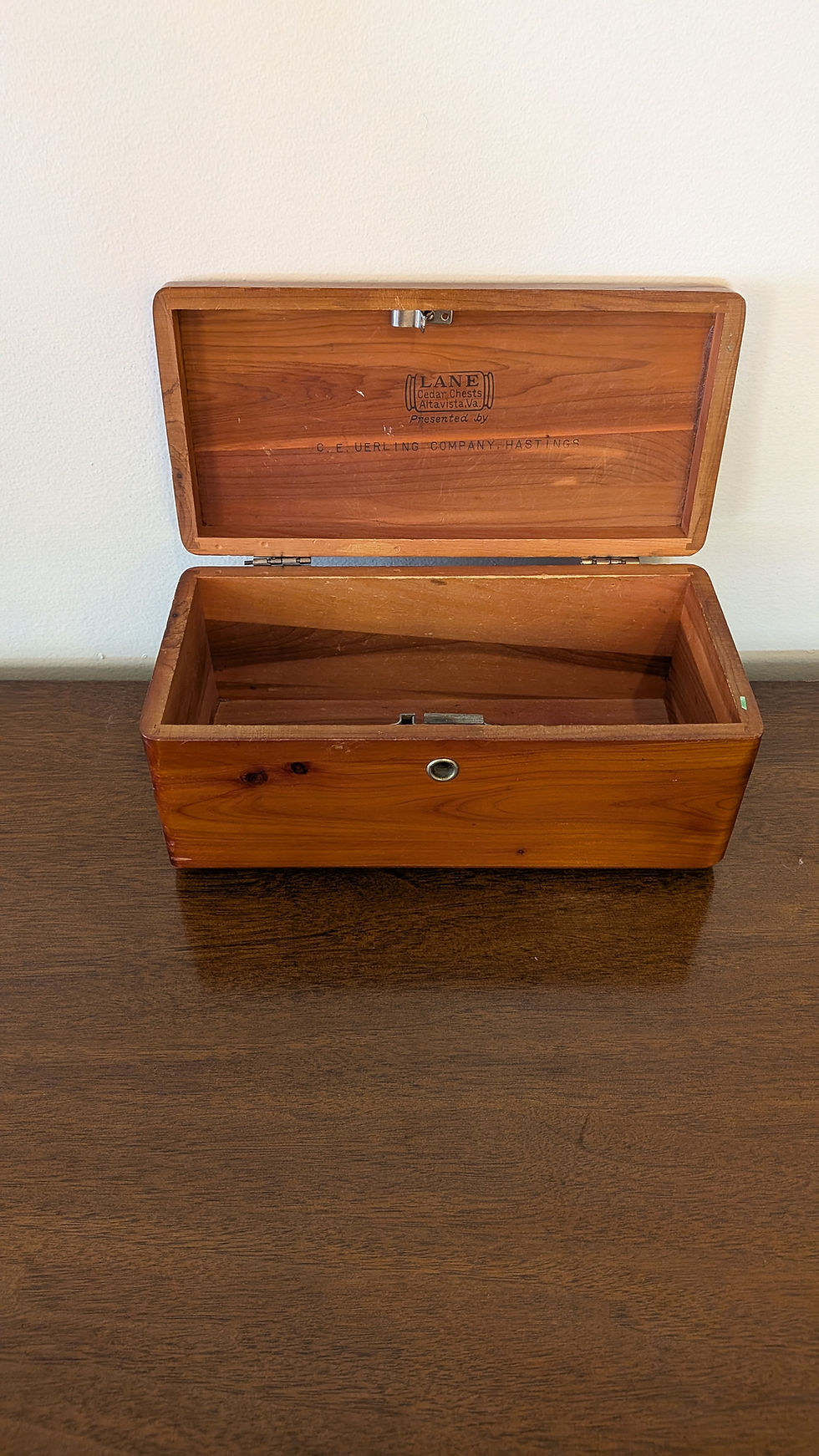 Thumbnail: Lane Cedar Jewelry Box 