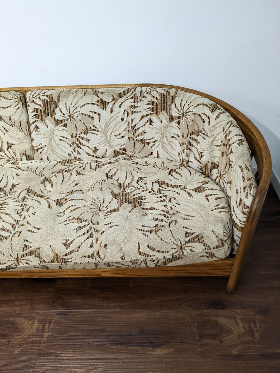 Thumbnail: Vintage Modern Couch By Howard Furniture Co.