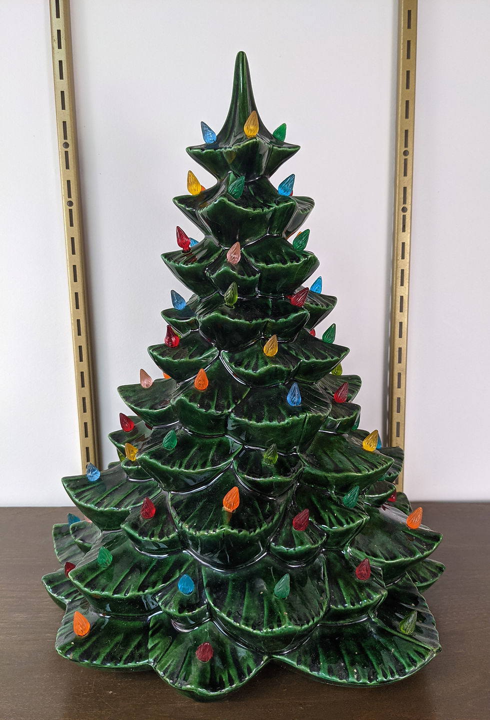 Thumbnail: Large 16" MCM Ceramic Christmas Tree