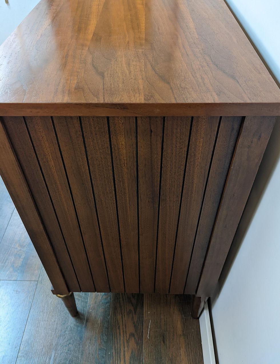Thumbnail: MidMod Long Nine Drawer Dresser