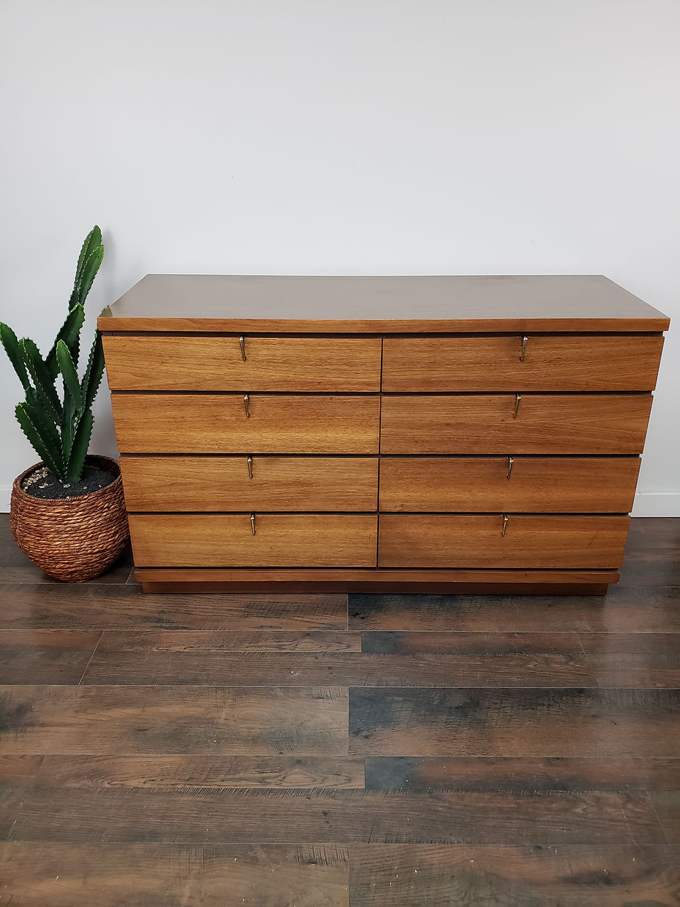 Thumbnail: MidMod Eight Drawer Dresser by Johnson Carper