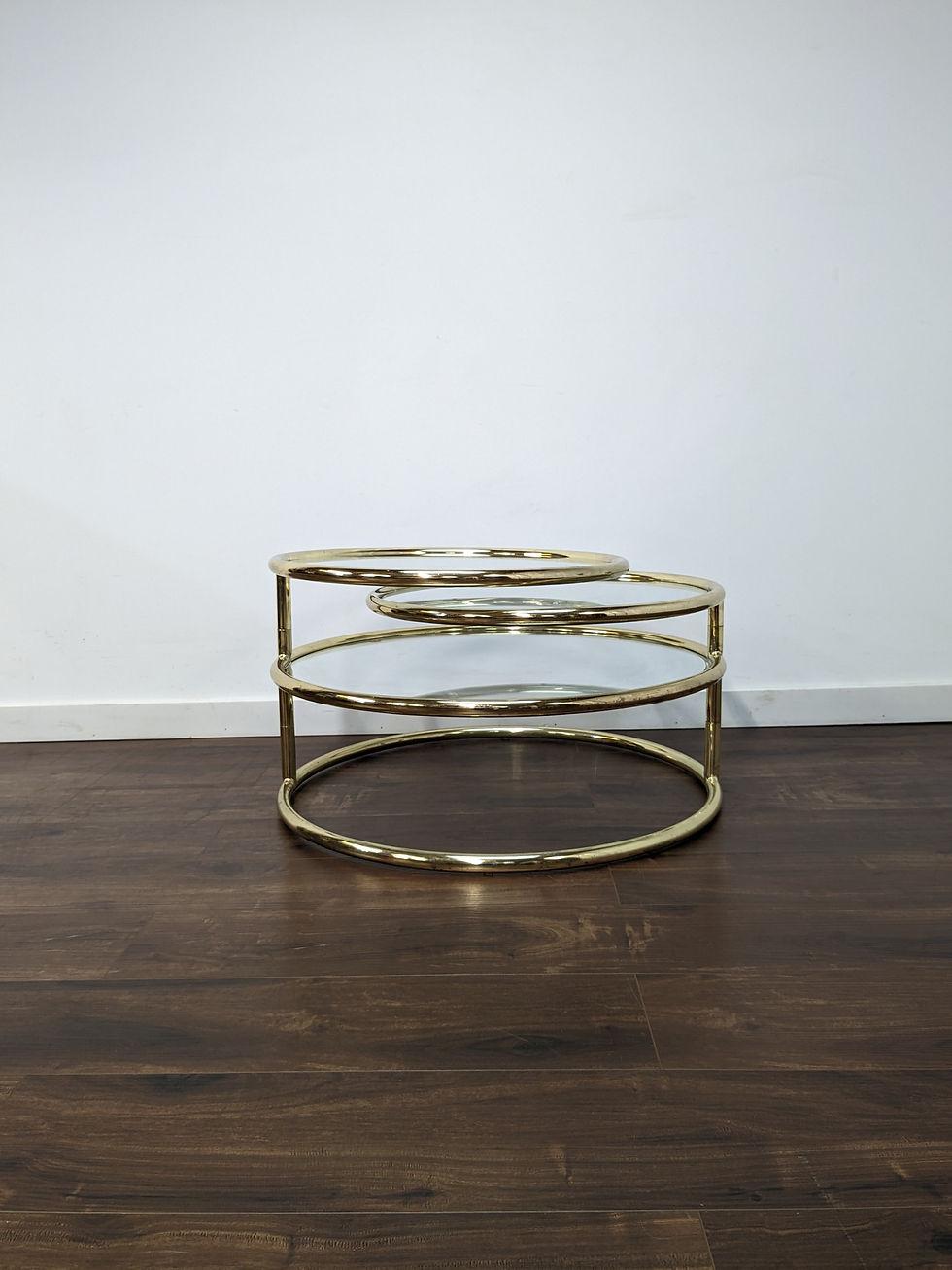 Thumbnail: MCM Milo Baughman Style Coffee Table