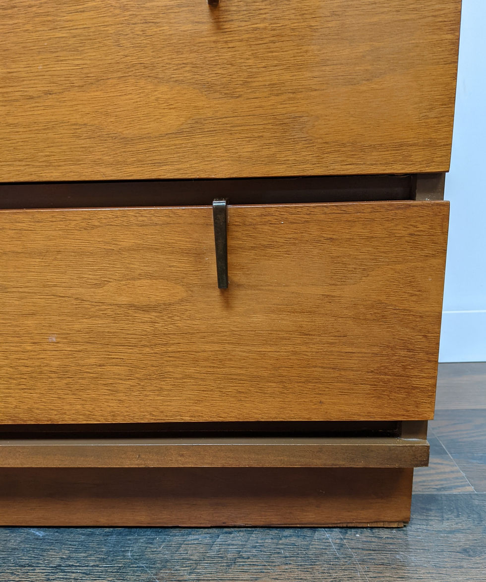 Thumbnail: MCM Tall Six Drawer Dresser