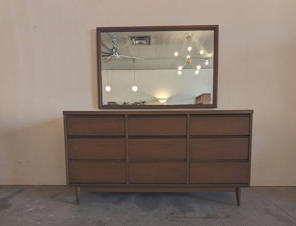 Broyhill Nine Drawer Lowboy 