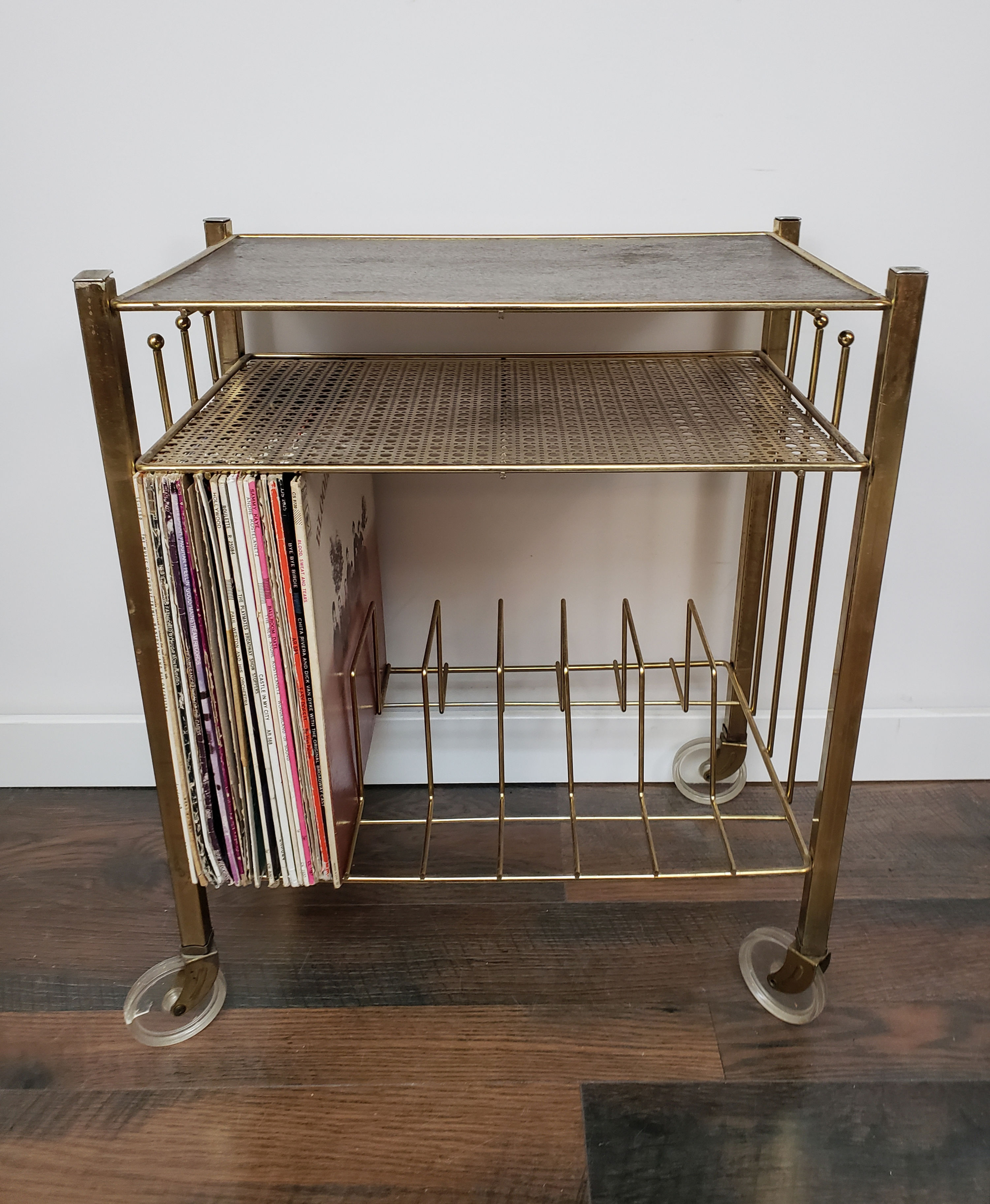 Mid Century Modern Record Stand