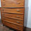 Thumbnail: Solid Wood MCM Tall Six Drawer Dresser By Kling 