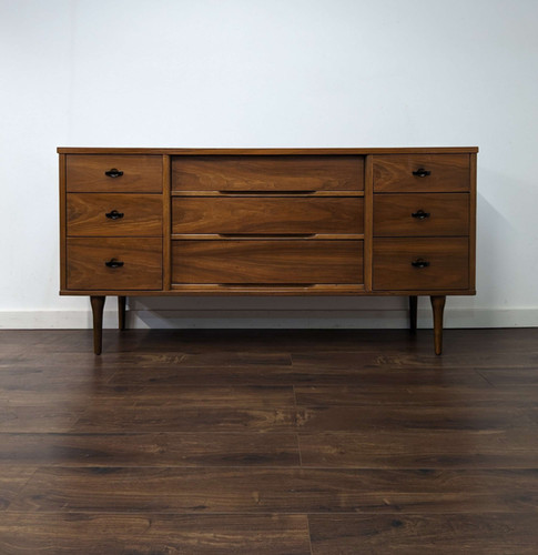 MCM Nine Drawer Lowboy Dresser 15Two Home