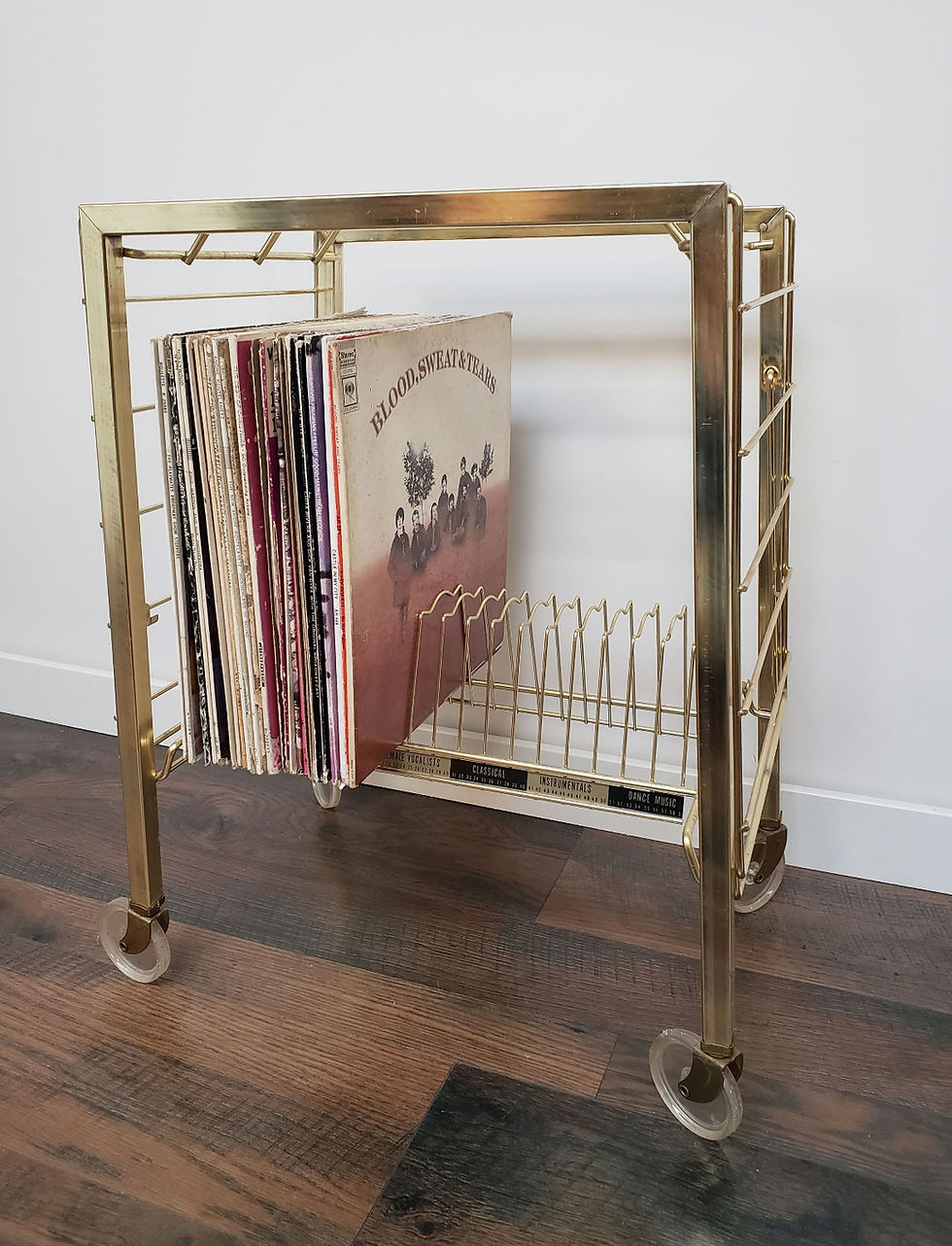Thumbnail: Mid Century Modern Metal Record Stand 