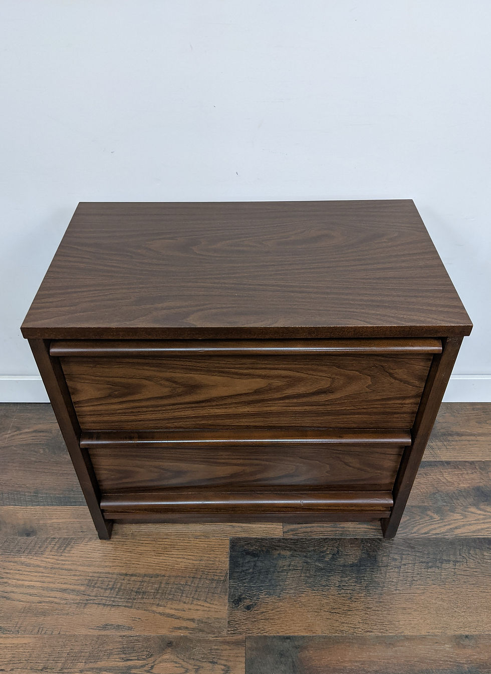 Thumbnail: MCM Matching Side Tables With Double Drawers
