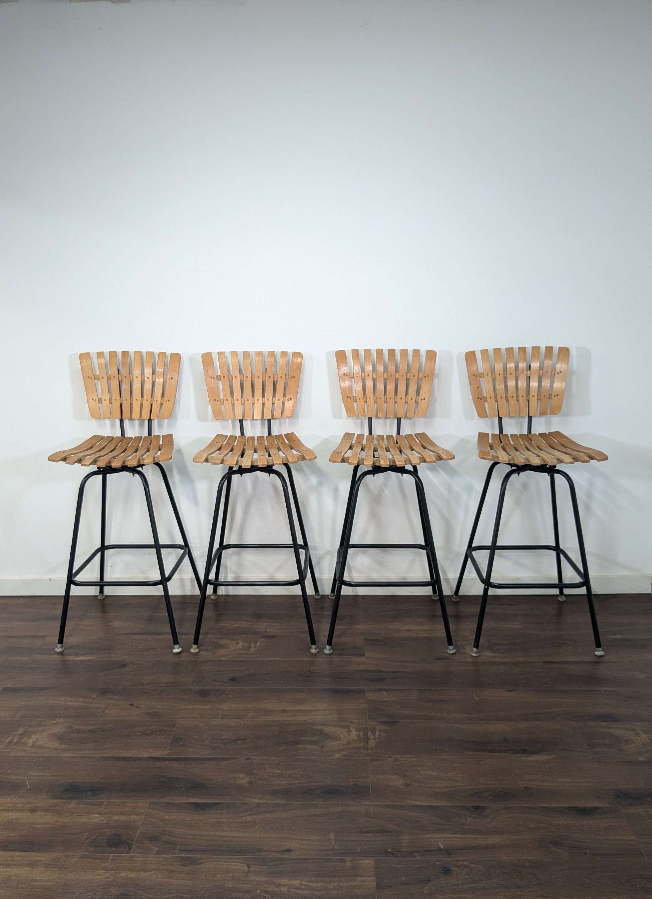 Vintage Arthur Umanoff Style Barstools