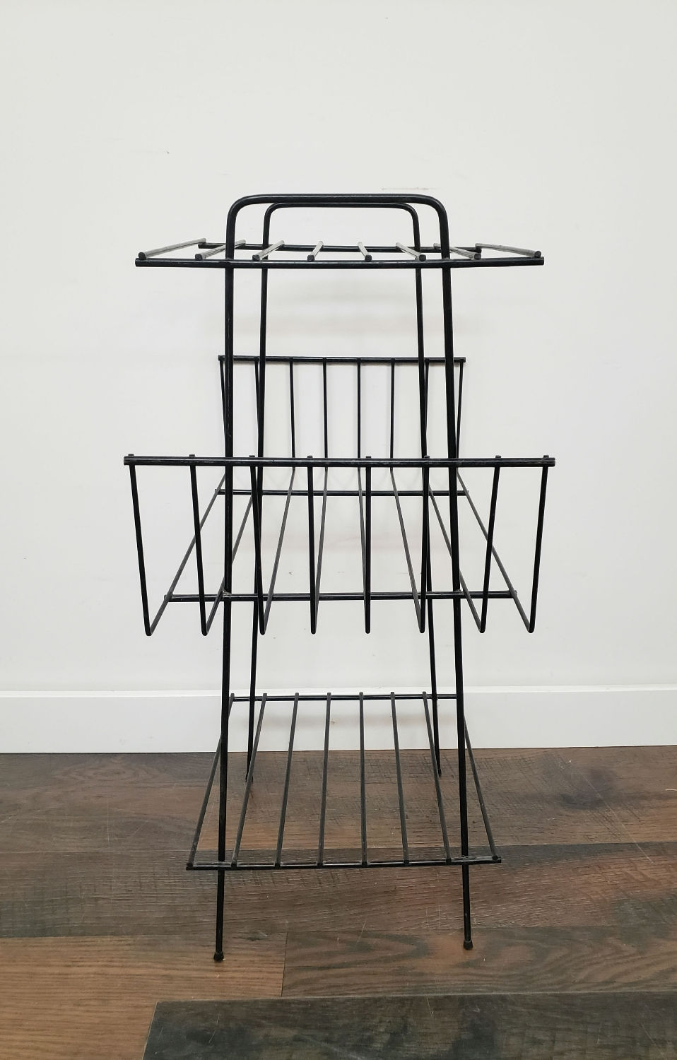 Thumbnail: MCM Metal Record Or Plant Stand 