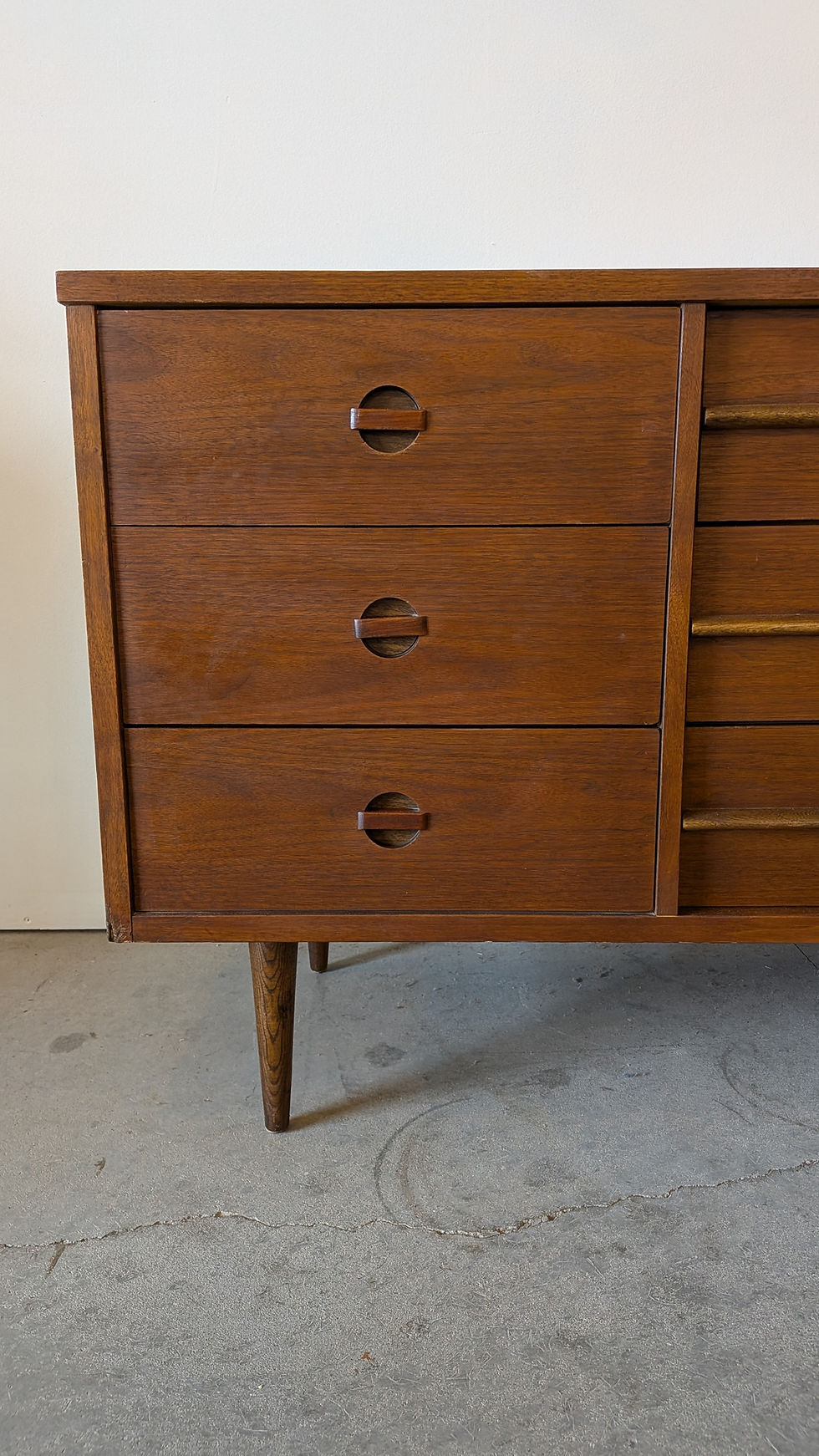 Thumbnail: Mid Century Modern Six Drawer Lowboy 