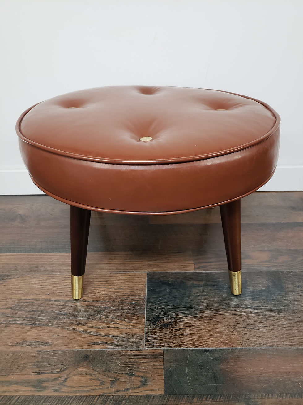 Thumbnail: MidMod Ottoman Footstool