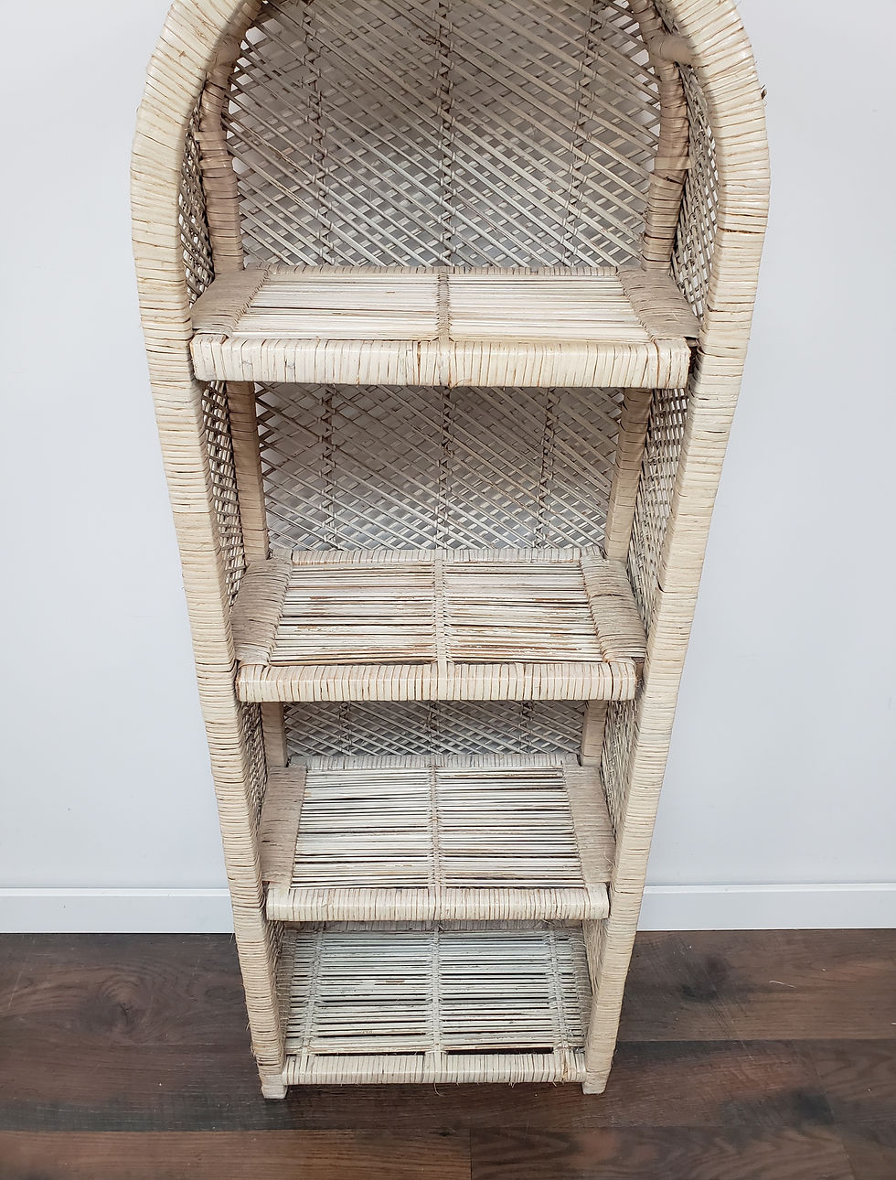 Thumbnail: Arched Woven Rattan Shelf 