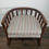 Thumbnail: MidMod Wood Slatted Barrel Chair