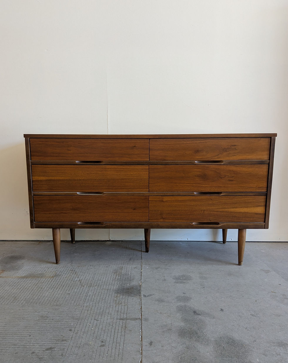 MCM Six Drawer Lowboy 