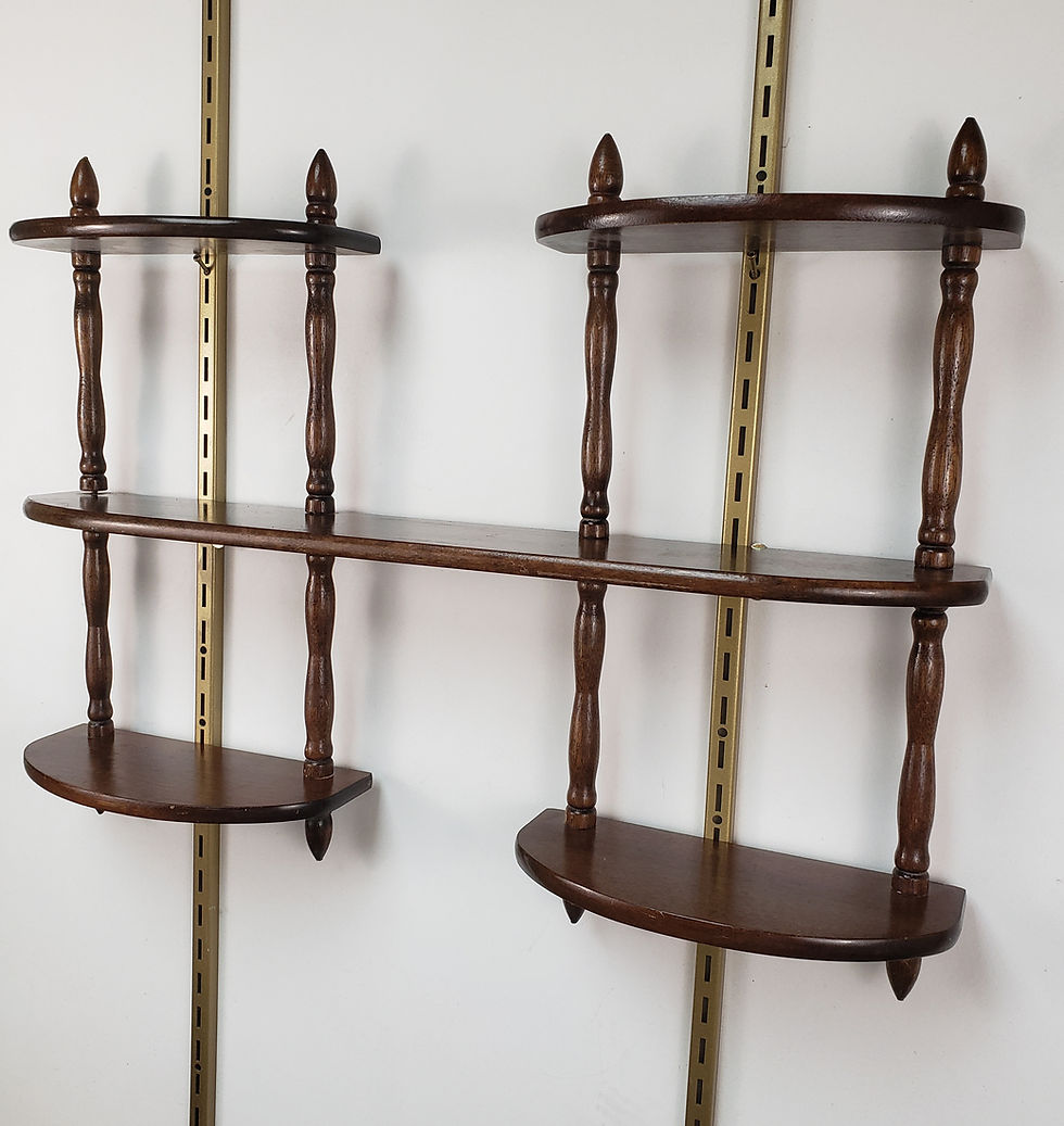 Thumbnail: MidMod Wood Shelf 