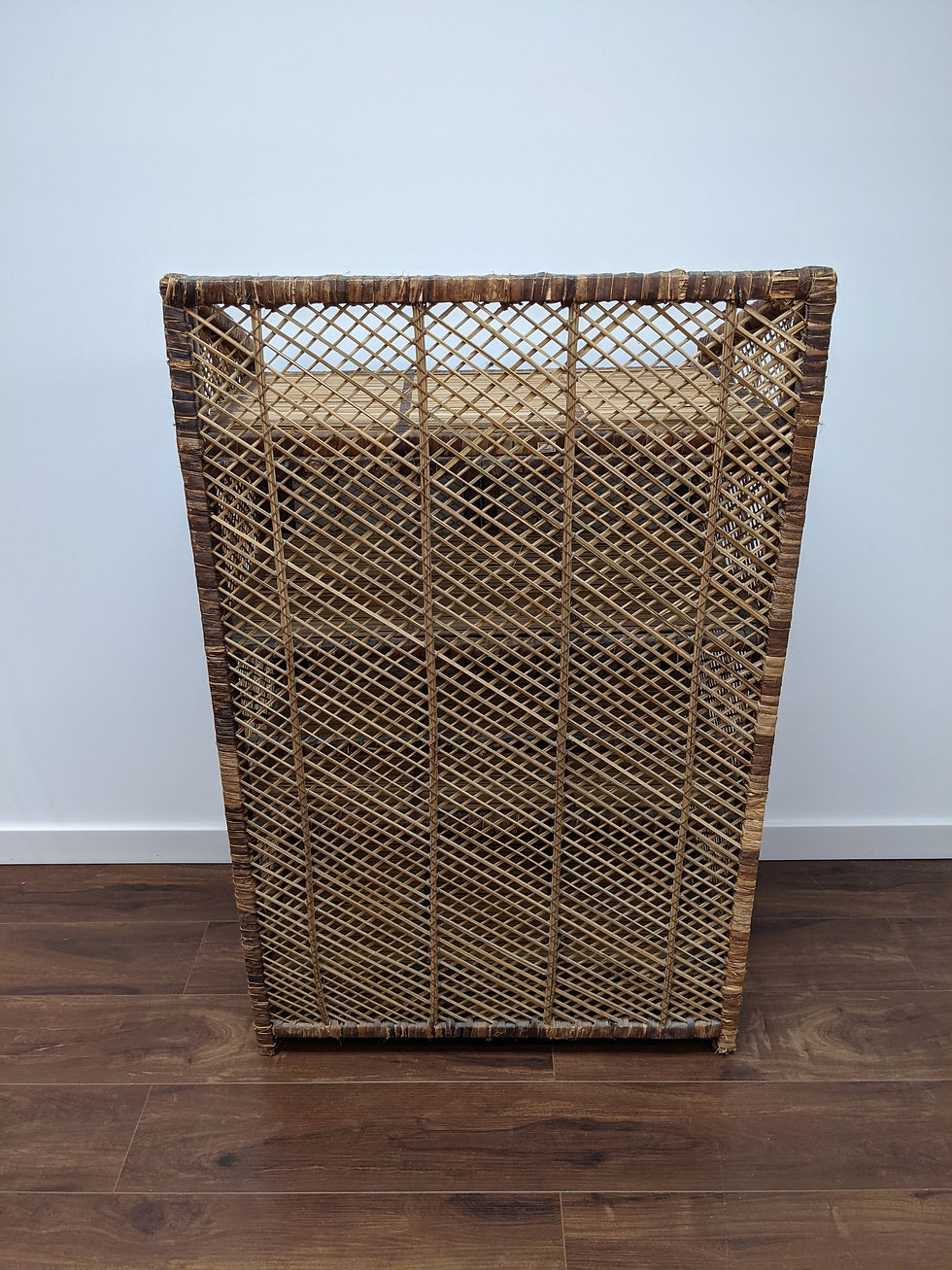 Thumbnail: Large Wicker Rattan Cabinet