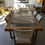 Thumbnail: Vintage Modern Dining Table & Six Chair Set 