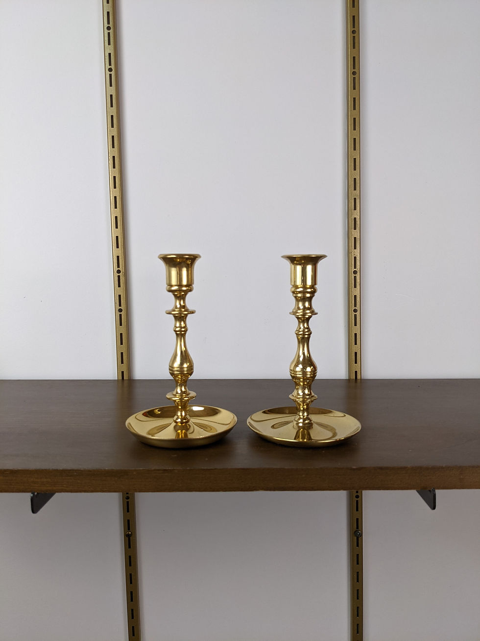 Thumbnail: Set of Brass Candlesticks