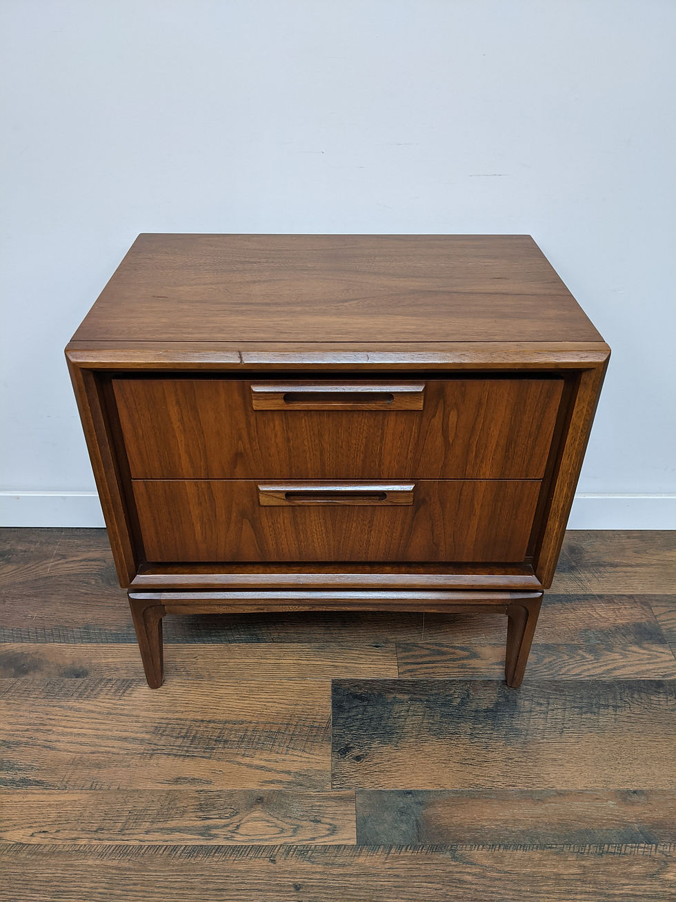 Thumbnail: MCM Bedroom Five Piece Bedroom Set By United Furniture Co.