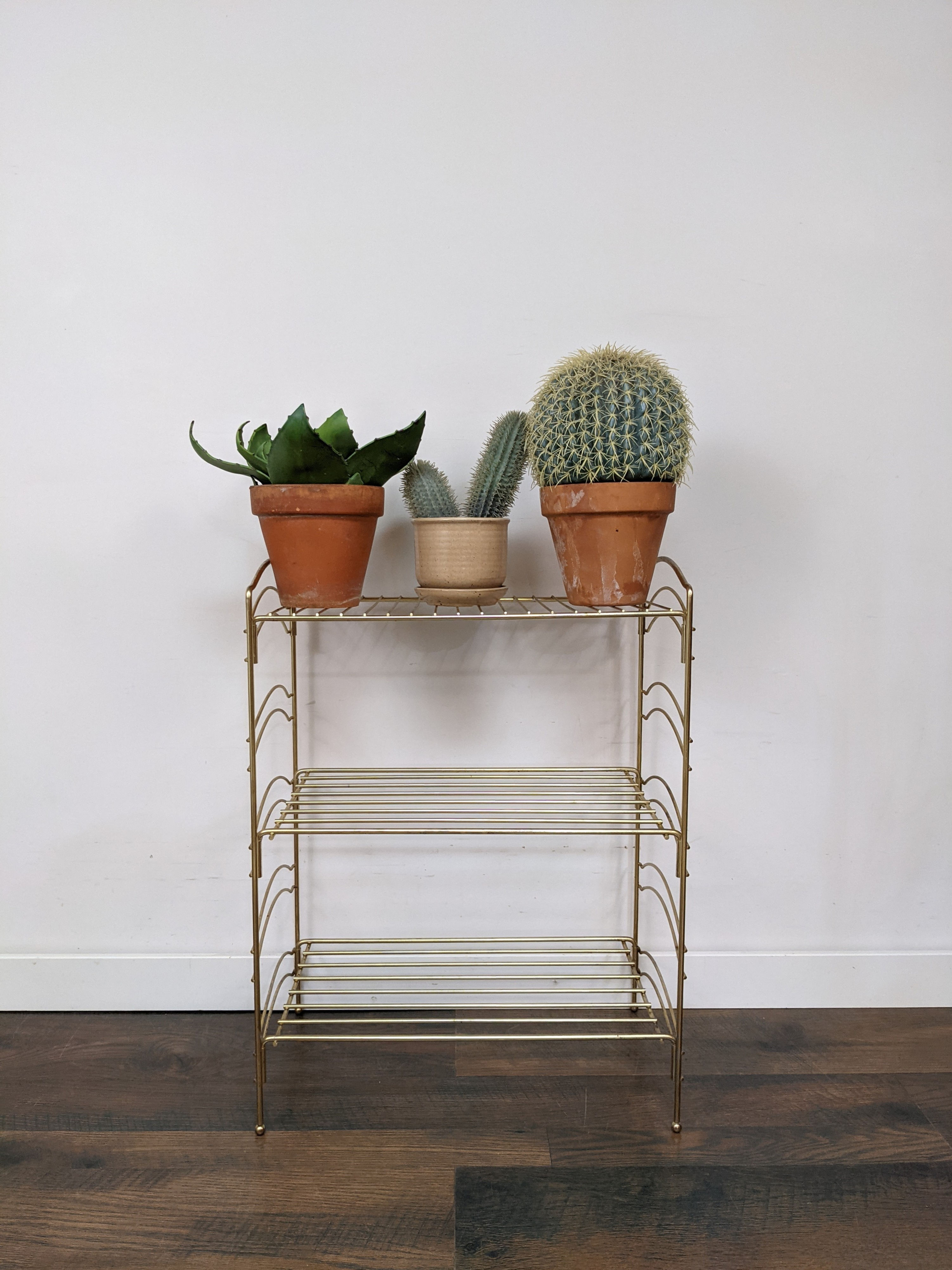 MCM Metal Plant Stand Shelf