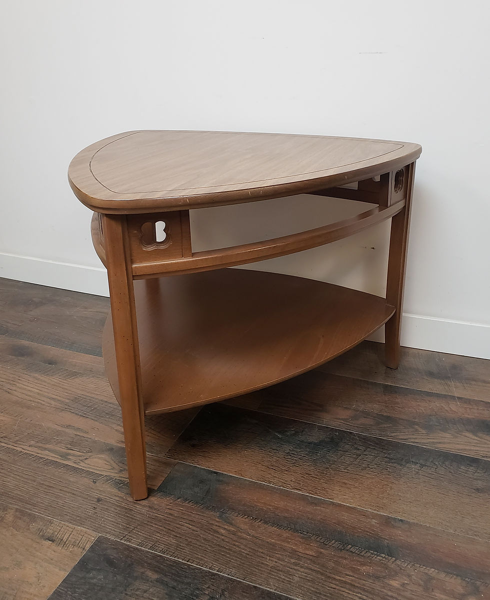 Thumbnail: MidMod Guitar Pick Side Table By Mersman 