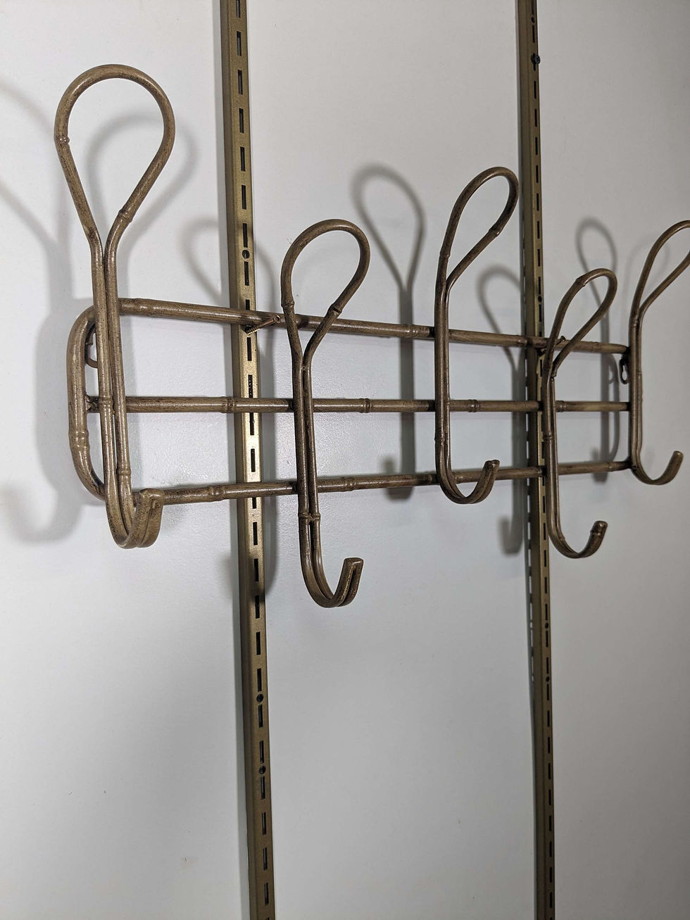 Thumbnail: Faux Rattan Coat Rack 