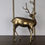 Thumbnail: Large MidMod Brass Deer