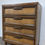 Thumbnail: MidMod Tall Four Drawer Dresser By Bassett