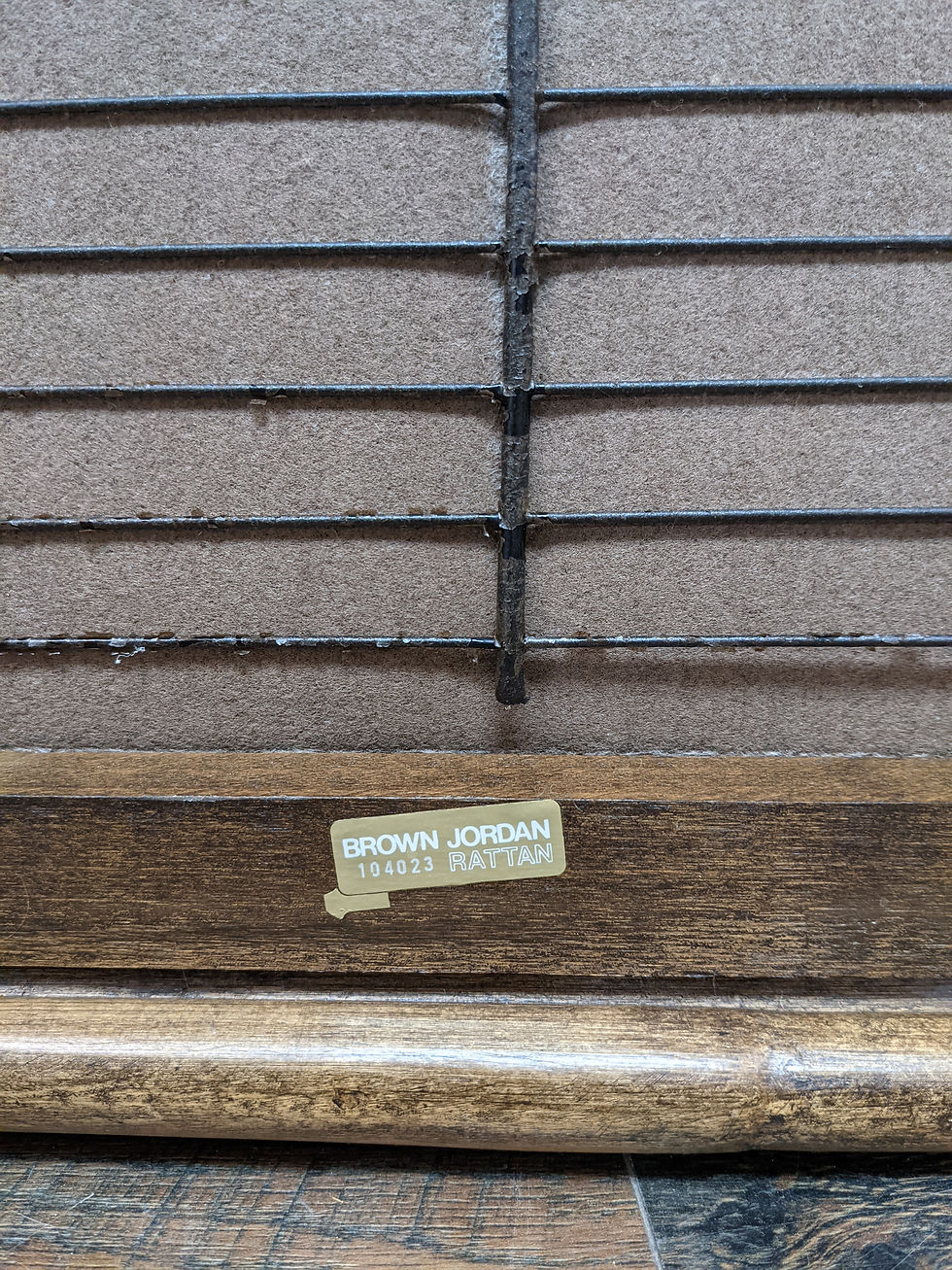 Thumbnail: Rattan Lounge Chair By Brown Jordan