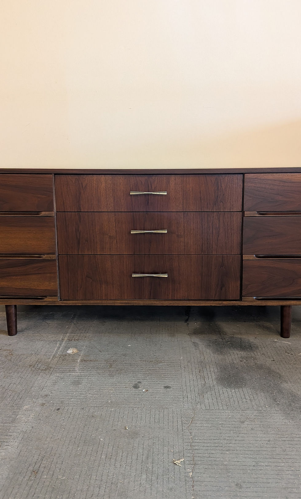 Thumbnail: Mid Century Modern Nine Drawer Lowboy