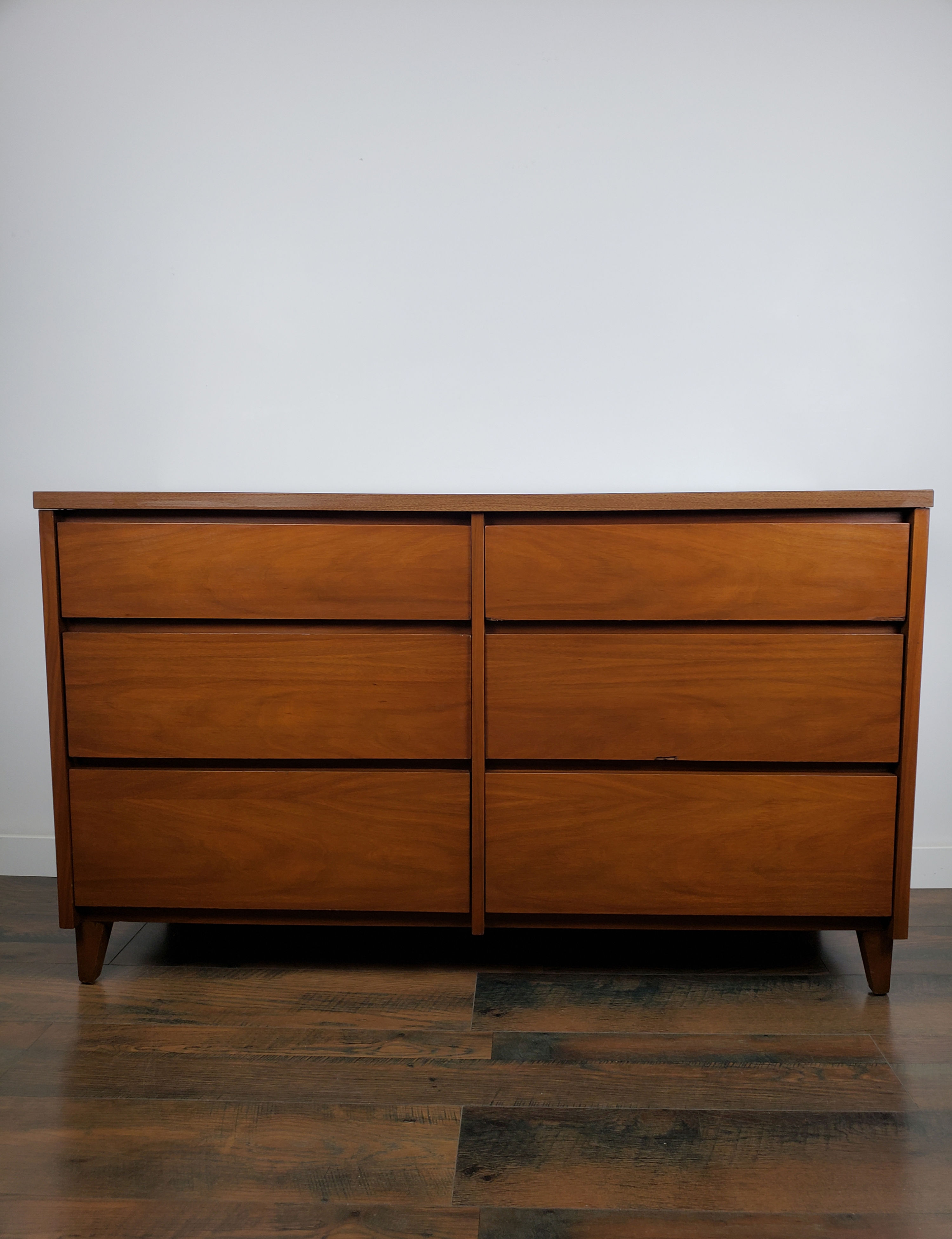 MCM Long Six Drawer By Stanley 