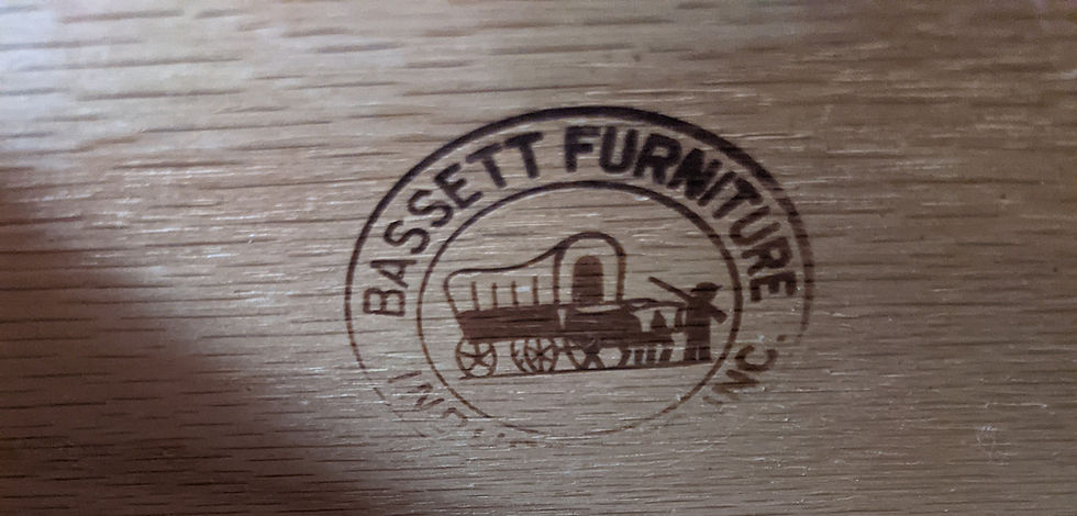 Thumbnail: MidMod Tall Four Drawer Dresser By Bassett