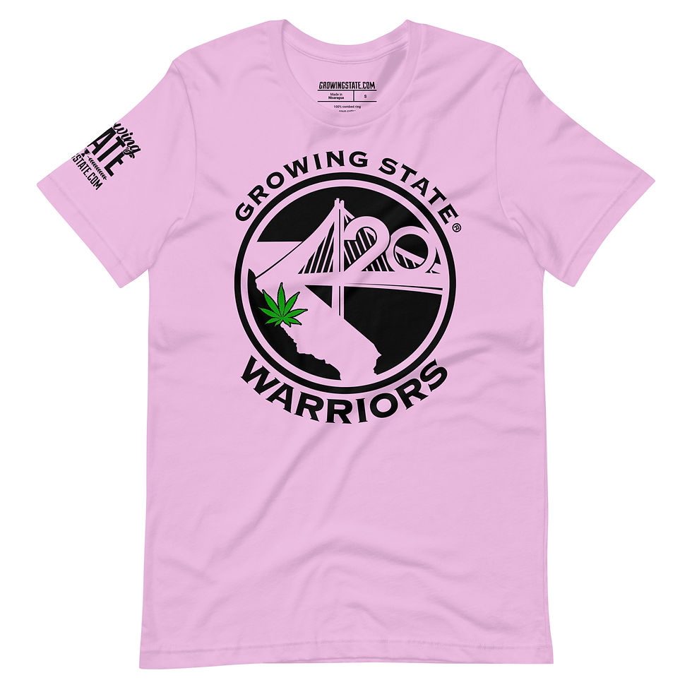 Thumbnail: GROWING STATE WARRIORS T-SHIRT | Black Logo