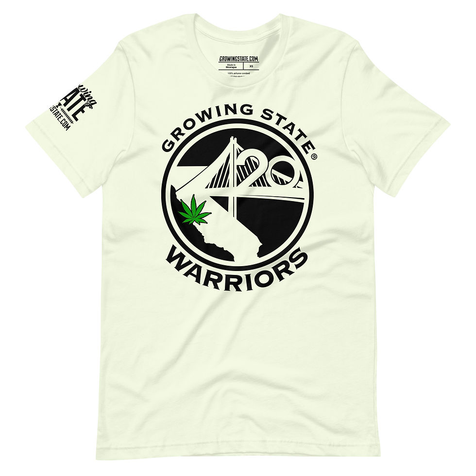 Thumbnail: GROWING STATE WARRIORS T-SHIRT | Black Logo