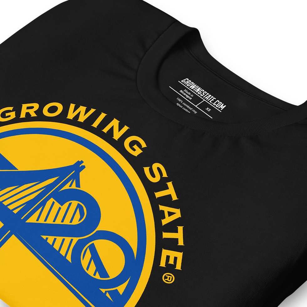 Thumbnail: GROWING STATE WARRIORS T-SHIRT | Gold/Royal Logo
