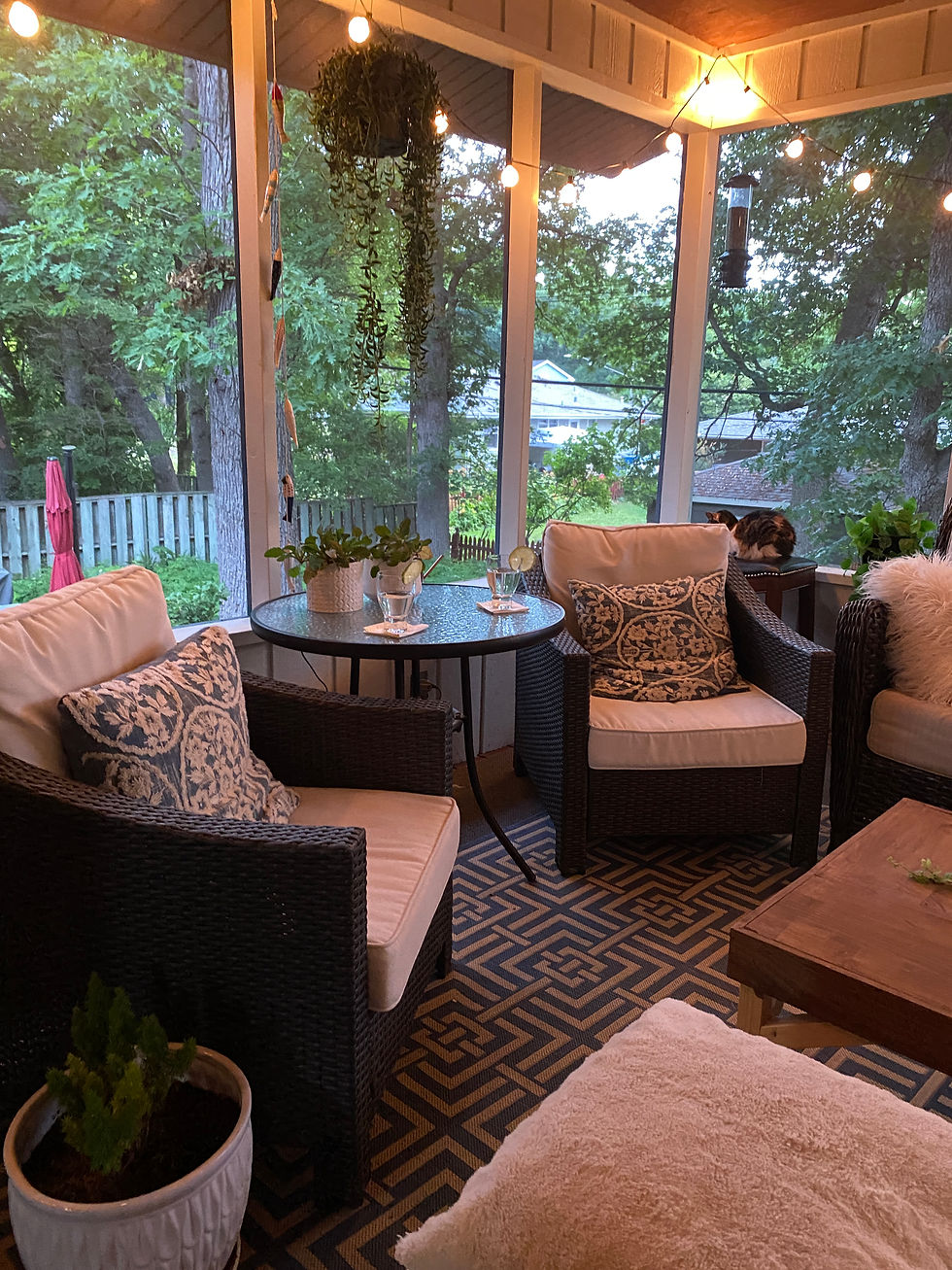 Recipe for a Porch Oasis