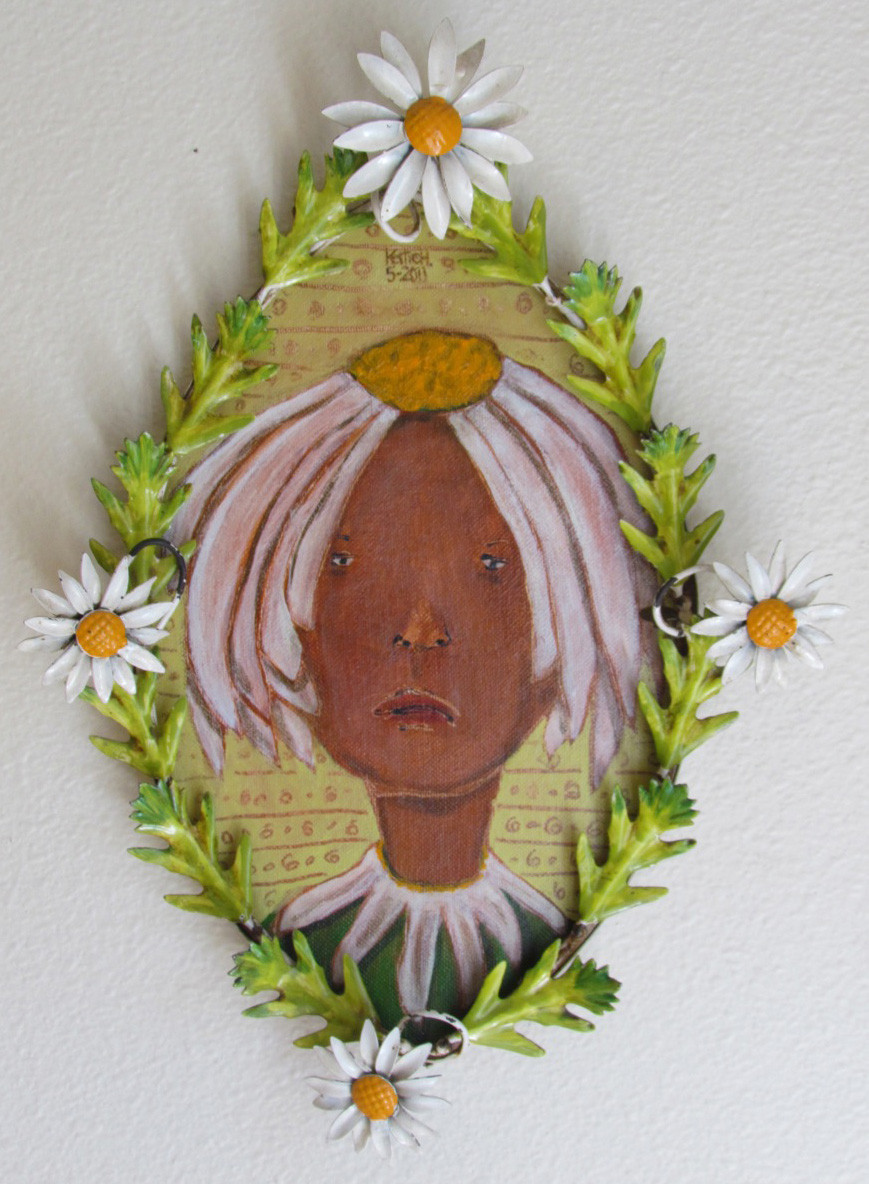 Marguerita 15" X 10-1/2" acrylic