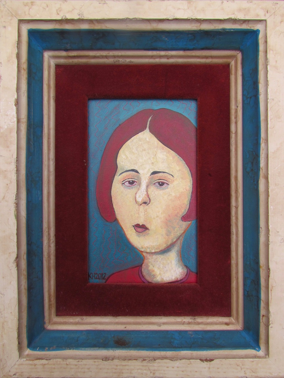 Redhead 12-1/2" X 9-1/2" acrylic