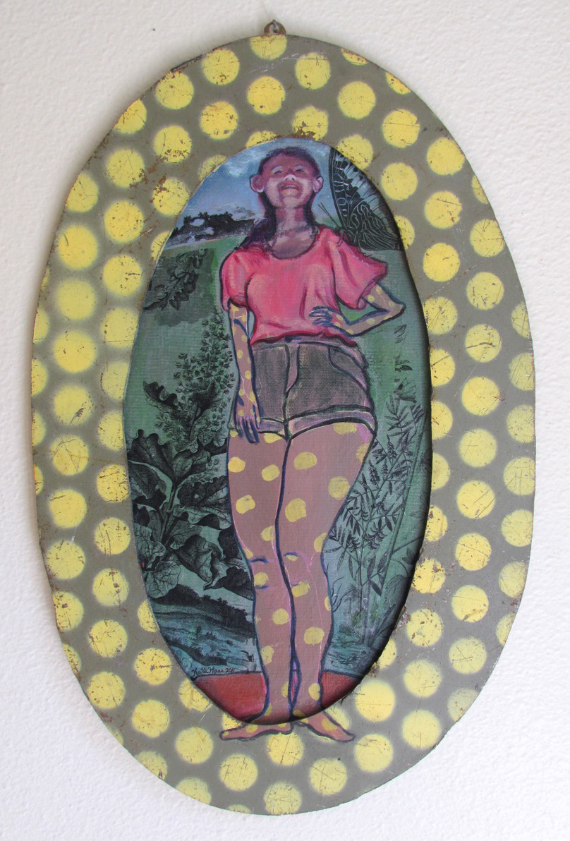 Serena Fever 18" X 12" acrylic